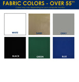 Colors for over 55'' for Photo of replacement fabric awning for a Carefree Omega Awning WITH VALANCE by Tough Top Awnings