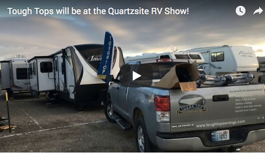 Tough Tops will be at the Quartzsite RV Show!