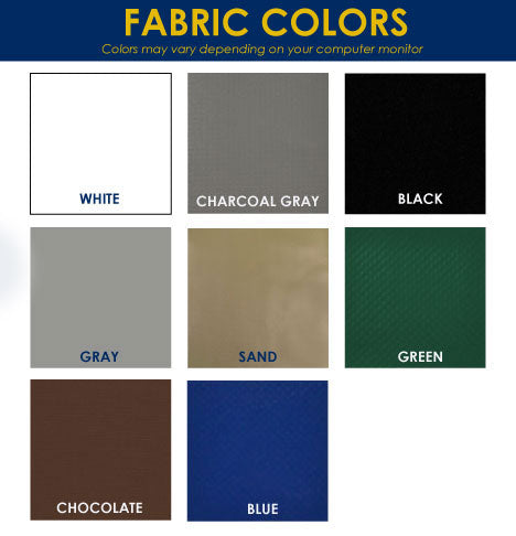 Colors for Photo of replacement fabric awning for a Carefree Omega Awning WITH VALANCE by Tough Top Awnings