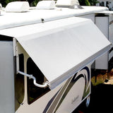Photo of  replacement fabric for a Carefree Of Colorado Omega Vinyl Awning With Valance  by Tough Top Awnings